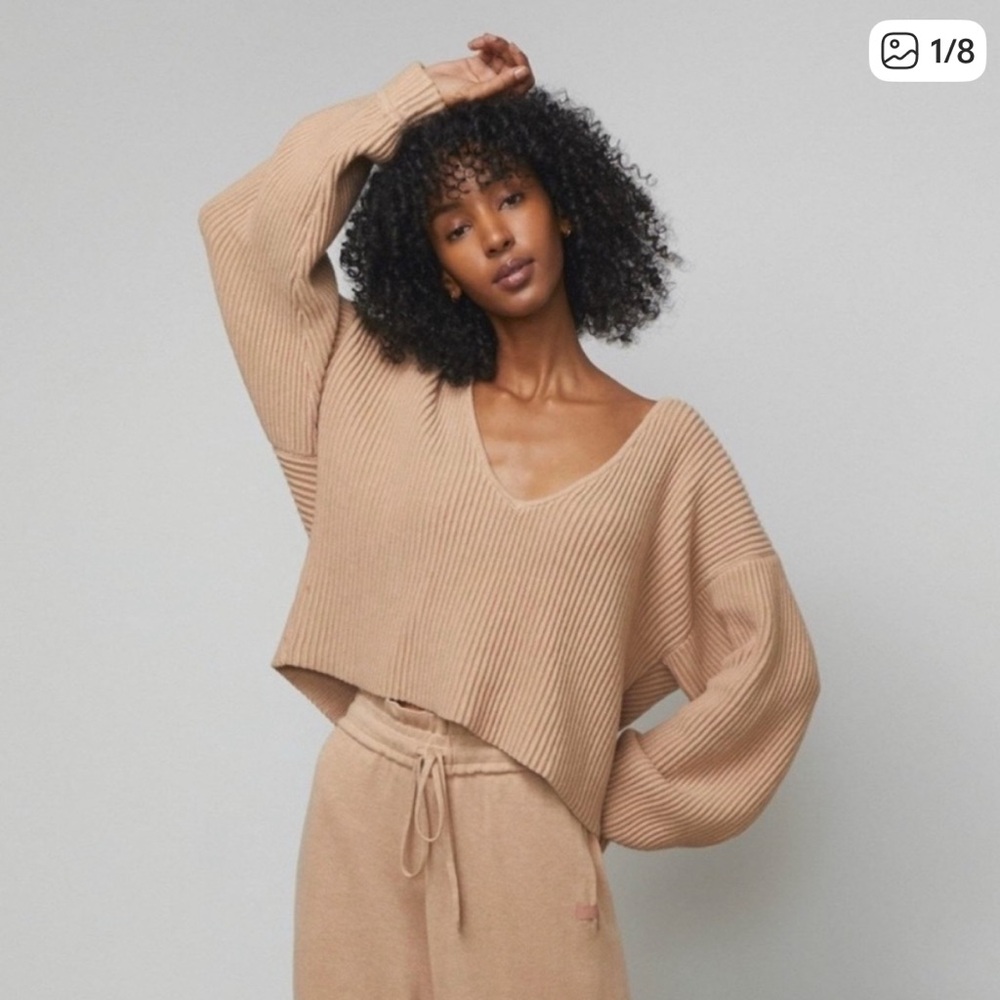 Lunya Beige Knit Lounge Set - Picture 4 of 7